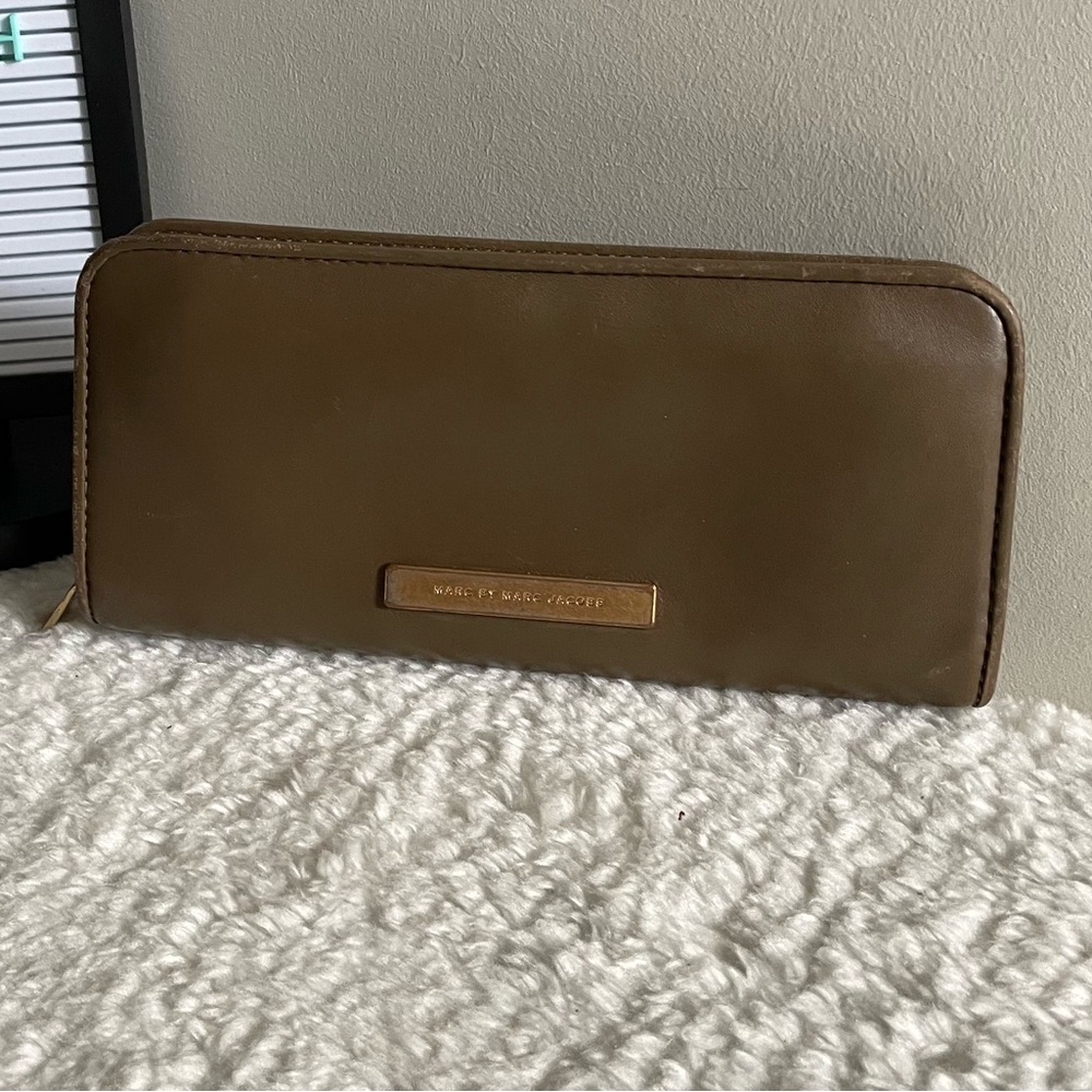 Marc by Marc Jacobs Zip Around Leather Wallet
